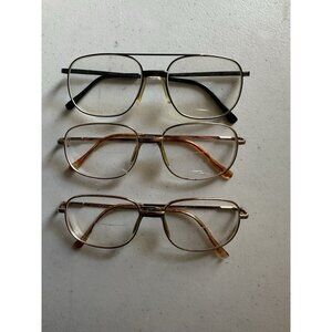 3 Pair MODERN Optical eyeglass frames (2) Keith 58-16-150 (1) Kevin 58-18-145
